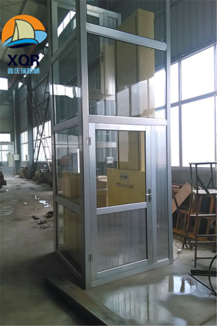 Home Small Lift Electric Hydraulic Lift Ladder Manned Lift Loft Lift Platform Stationary Lifts