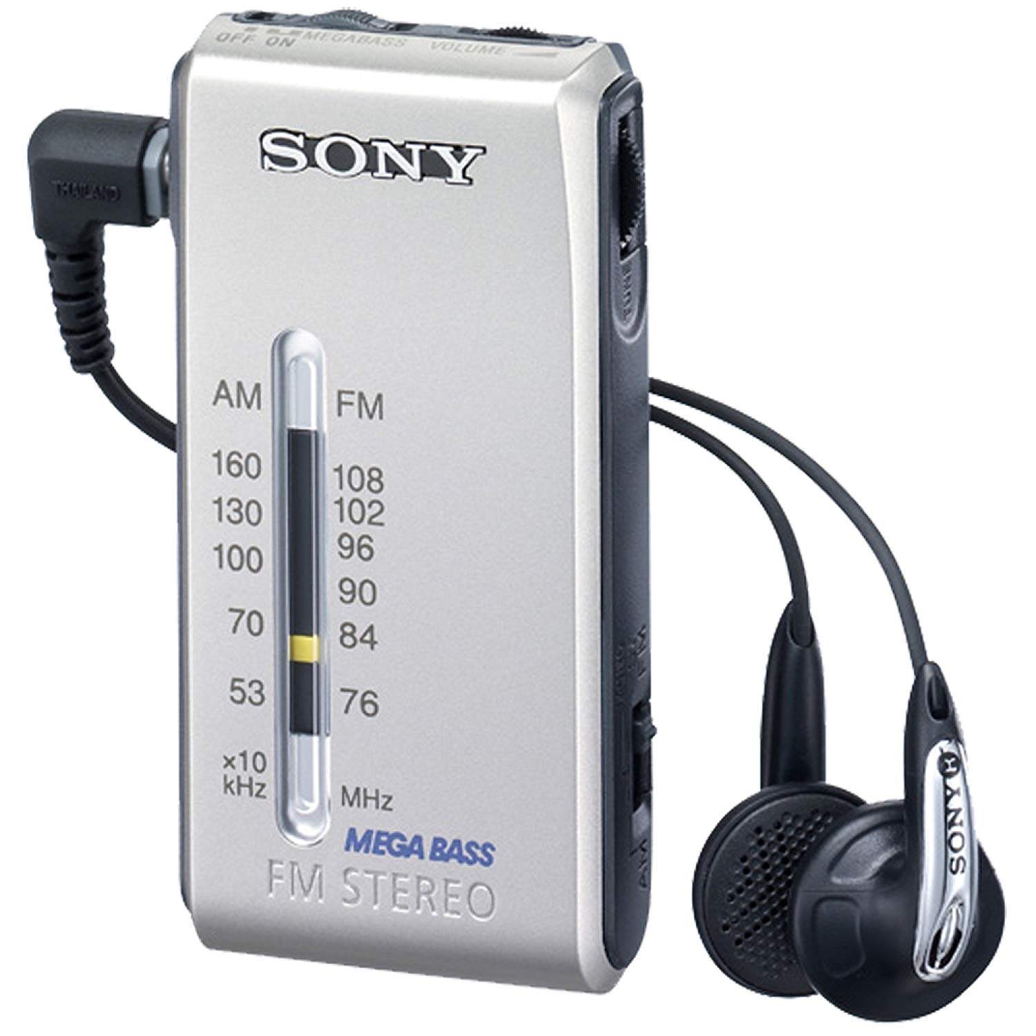 Sony Sony srf-s84 cuff radio FM AM Two-band FM radio