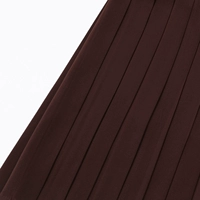 Коричневая короткая юбка 【Дайте черные носки】