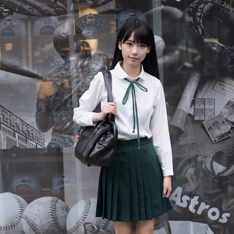 Gió Trường Cao đẳng Nhật Bản Service Class Thủy thủ Uniform cao Short Sleeve mềm Chị jk Uniform Suit Performance Student Ples váy