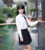 Gió Trường Cao đẳng Nhật Bản Service Class Thủy thủ Uniform cao Short Sleeve mềm Chị jk Uniform Suit Performance Student Ples váy 