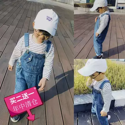 Sense Chen Chen Chen Ma children's clothing spring men's baby baby bag pants Joker 1-3-5 years old children's pants casual pants