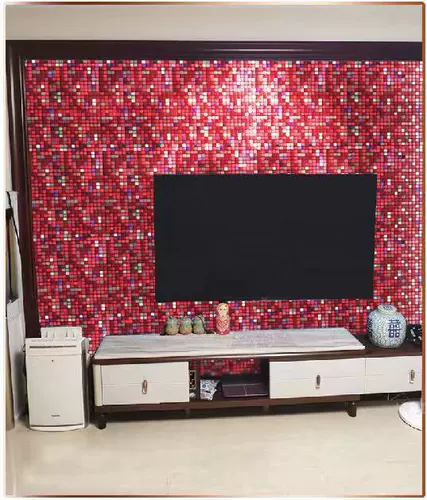 Металлическая алюминиевая пластиковая доска мозаичная телевизионная фоновая настенная наклейка