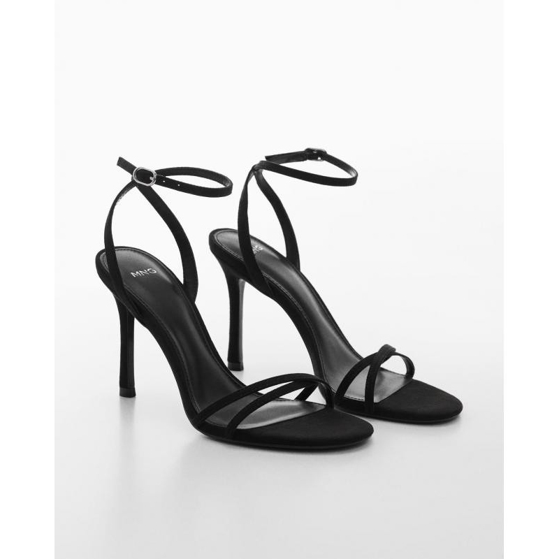 Mango2026 New Summer Product, One-Strap Open-Toe High-Heeled Shoes for Women, Sexy Slimming and Versatile Sandals for Women