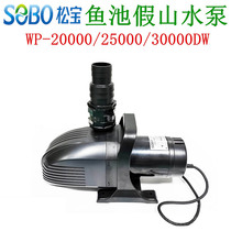 Fish Pond Pump High Power Silent Submersible Pump False Mountain Water Pumping Cycle Filtration Amphibious Water Pump WP-30000DW