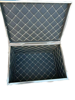 Extra large shockproof and waterproof stainless steel tail box lining motorcycle square tail box lining electric vehicle tail box lining