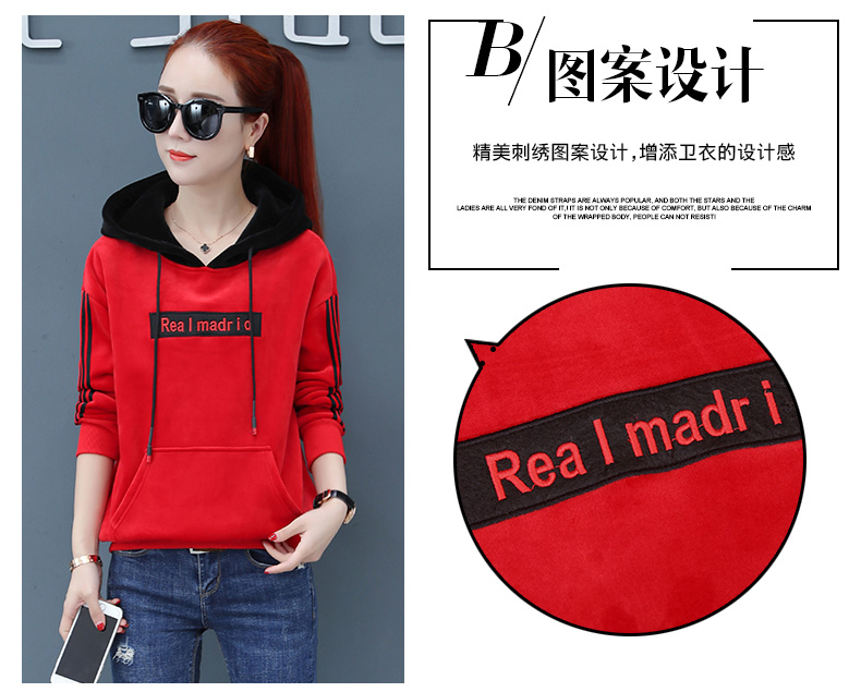 Sweatshirt femme - Ref 3217042 Image 11