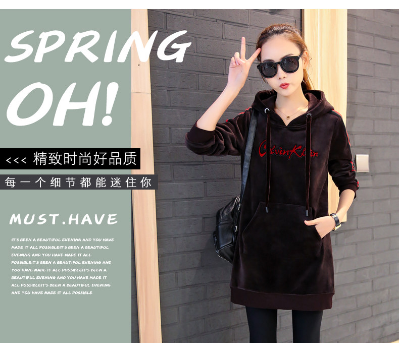 Sweatshirt femme - Ref 3216428 Image 9