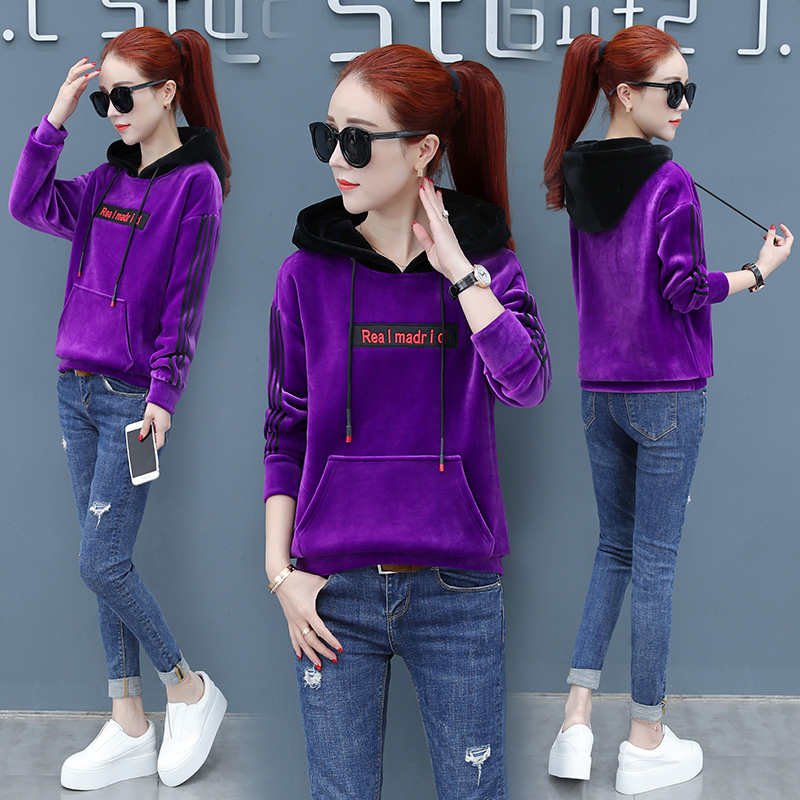 Sweatshirt femme - Ref 3217042 Image 4