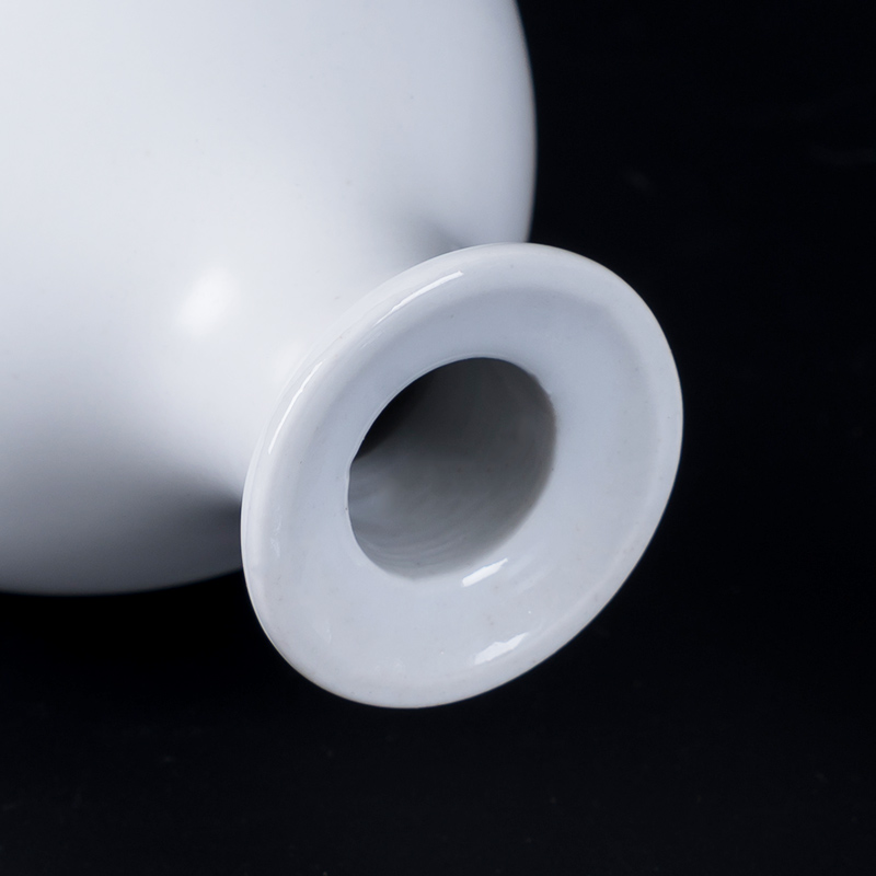 Creative jingdezhen ceramic bottle household seal hip flask glass 1 kg pack liquor package mail customized gifts