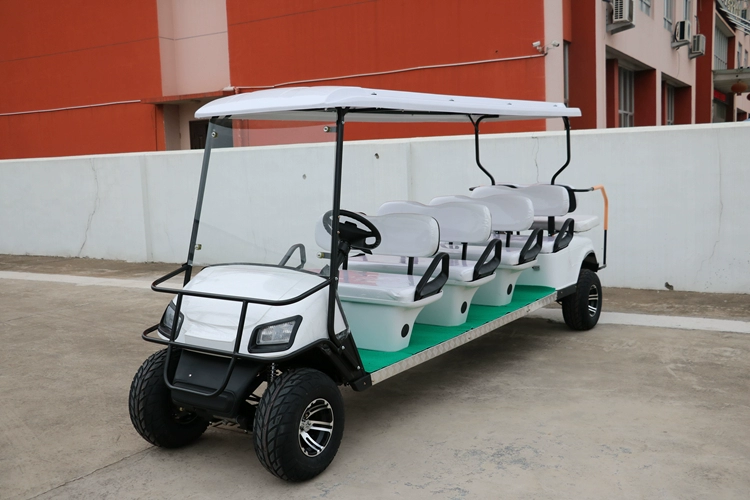 Xe bốn bánh tham quan xe điện Xe golf pin tuần tra xe đưa đón xe ô tô người lớn - Xe đạp điện