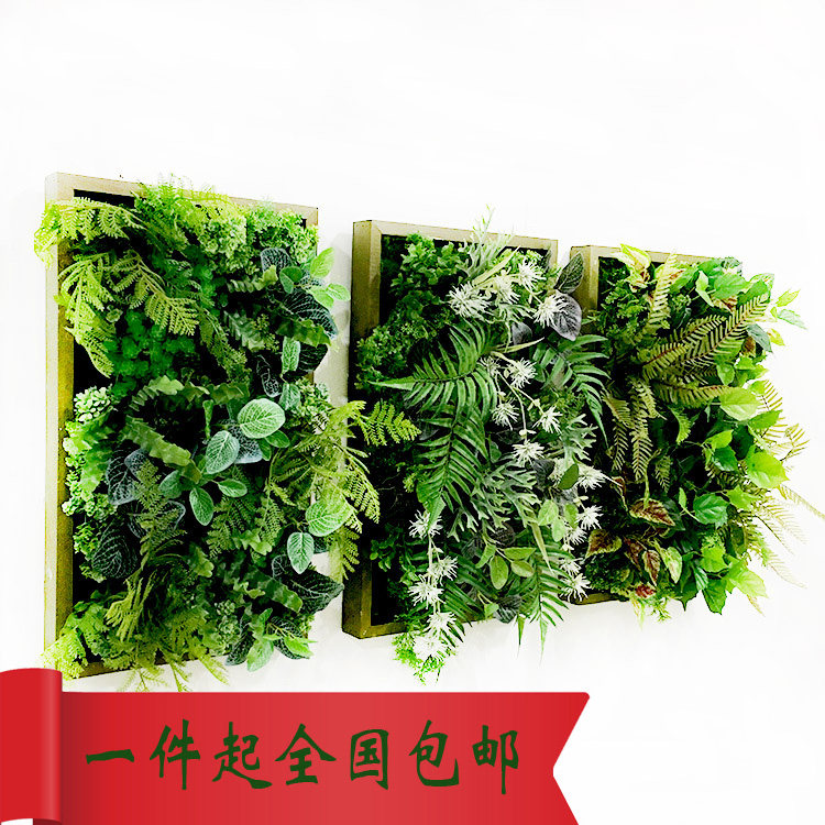 American simulation of meat plant wall hanging green wall decoration wall decoration living room creative wall decoration