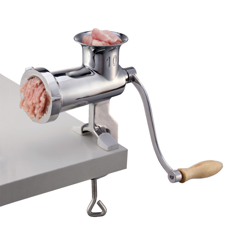 Full stainless steel manual wringing machine Home 8 10 hand-hand crushed meat wringing filling machine Irrigation Sausage machine