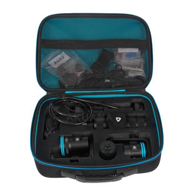 AKUANA main lamp battery compartment full set 2100W 2100W 2100 main lamp diving main lamp battery compartment
