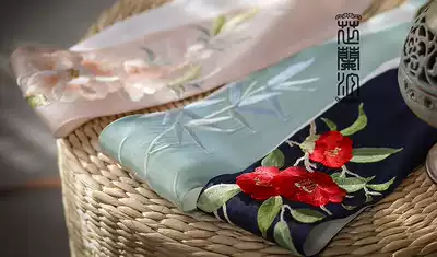 (Zhi Lan Ting) 2019 Chinese elements Chinese style embroidery belt waist seal pre-sale