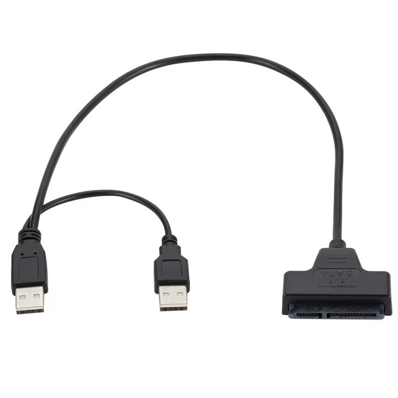 Прямые продажи с завода двойной USB2.0 к SATA Easy Drive/USB 2.0 к SATA Easy Drives/Вращение проводки