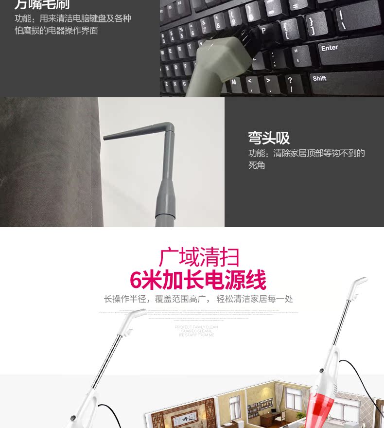 robot hút bụi tinhte Máy hút bụi gia đình TCL nhỏ hút bụi lớn cầm tay thảm mạnh mẽ ngoài máy hút bụi công suất cao mini - Máy hút bụi robot hút bụi trả góp