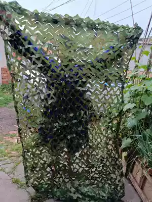 Military fans retired outdoor camping sunscreen camouflage net theme decoration props net outdoor shade net camouflage net