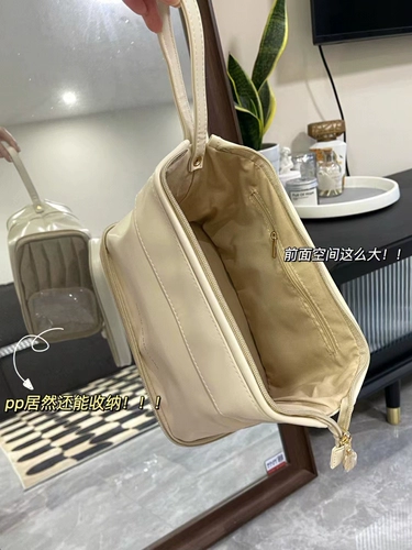 Вместительная и большая косметичка, портативная сумка через плечо, коробка для хранения