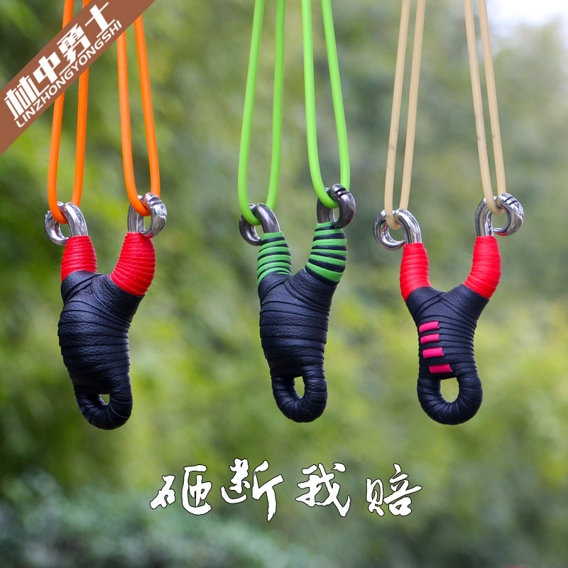 Tibetan antelope slingshot Stainless steel cold bending traditional reverse bow Titanium steel bare bow Professional outdoor precision metal device