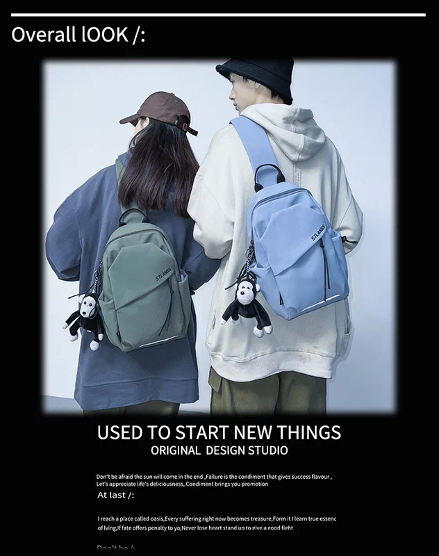 túi đeo chéo nữ hàn quốc Túi đeo chéo nam hợp thời trang Nhật Bản vải canvas dung tích lớn, túi đeo chéo vải Oxford đơn giản thời trang Túi đeo vai túi nhỏ mùa thu 2023 túi vải canvas đeo chéo túi đeo chéo nike