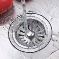 Remove water from vegetable basin