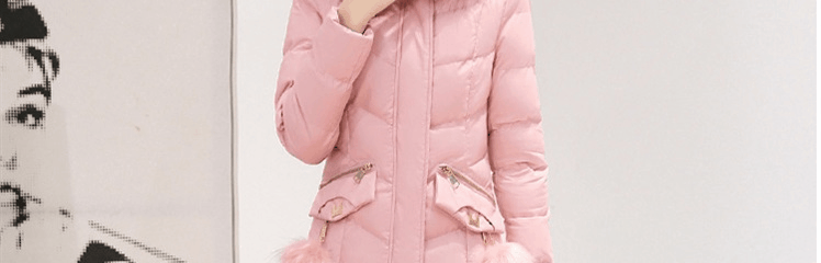 12,26 Cool Gaga Thời trang mới Áo dài tay Mùa đông Đi lại Màu rắn PU Áo khoác da 6105 Cổ áo không lông áo phao uniqlo nữ