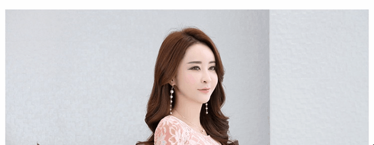 Mát ga mùa hè sản phẩm mới eo xu hướng tính khí thời trang ngắn tay vòng cổ dress 1729YBE áo kiểu nữ đẹp tuổi 35
