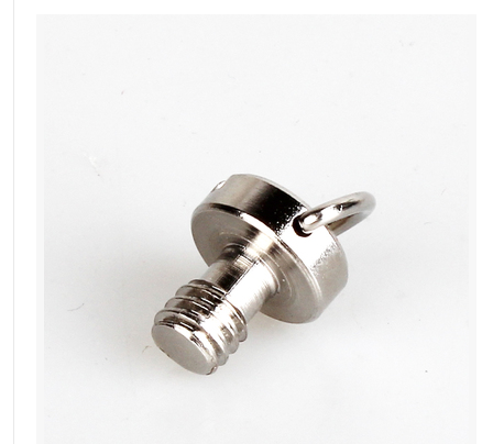 Gimbal 1 4-inch screw Iron C-ring SLR camera hand-held screw Universal quick-release plate quick-release screw