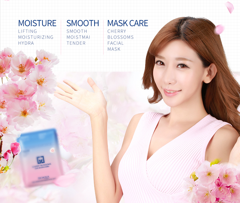 泉 雅 Mặt nạ nước Sakura dán dầu dưỡng ẩm kiểm soát lỗ chân lông không gây nhờn cho sản phẩm chăm sóc da cho nam và nữ - Mặt nạ mặt nạ yến tươi