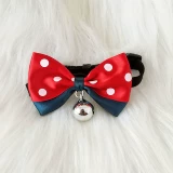 Детский милый колокольчик с бантиком, чокер, регулируемое ожерелье, кот