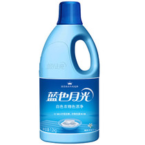 Blue moon Blue moon bleach color stain removal Color protection to yellow and white color clothing 1 2kg*1 bottle