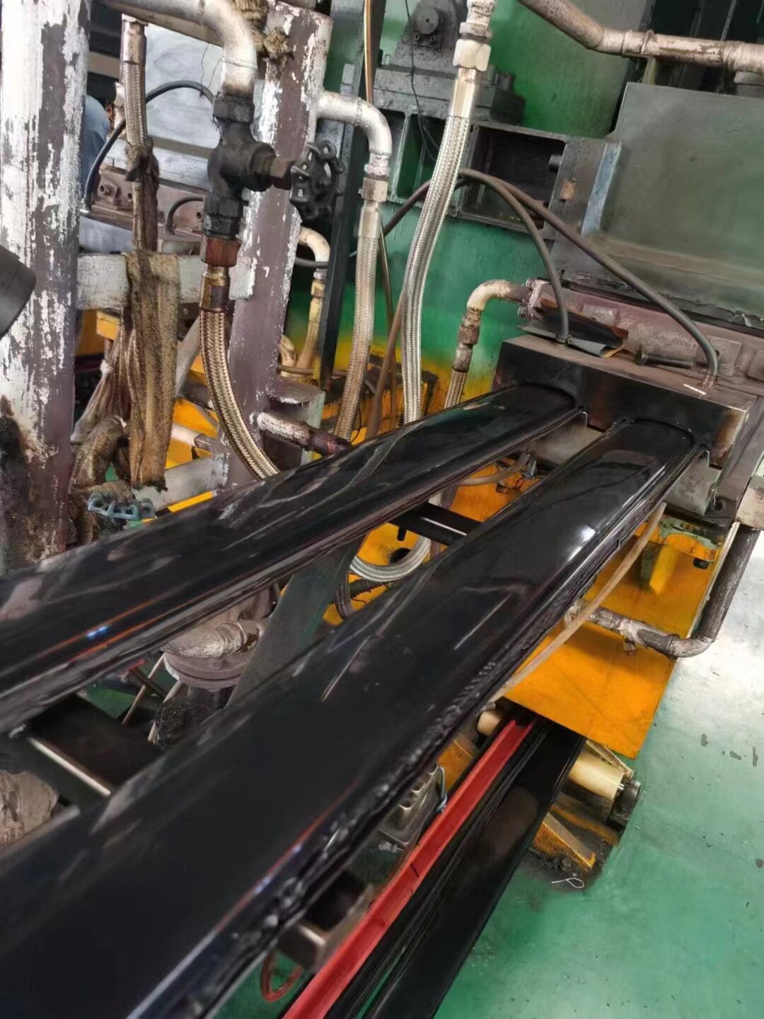 escalator handrails are