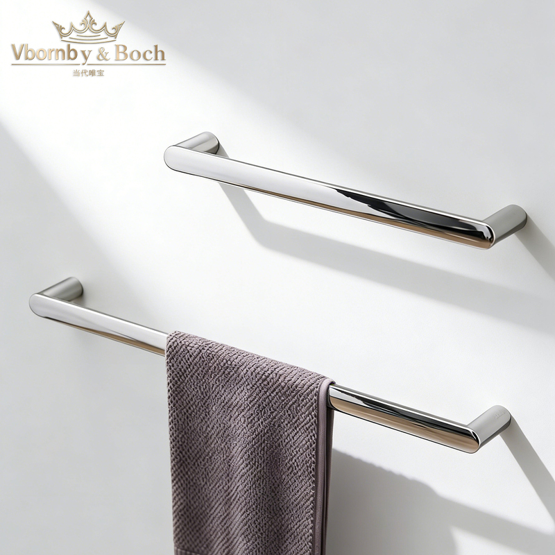 German Contemporary Minimalist Style Solid Towel Rack, No-Drill Bathroom Towel Rack, High-End Bathroom Towel Bar German Contemporary Minimalist Style Solid Towel Rack, No-Drill Bathroom Towel Rack, High-End Bathroom Towel Bar