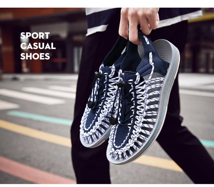 Tongs homme en en tissu - Ref 3449668 Image 24