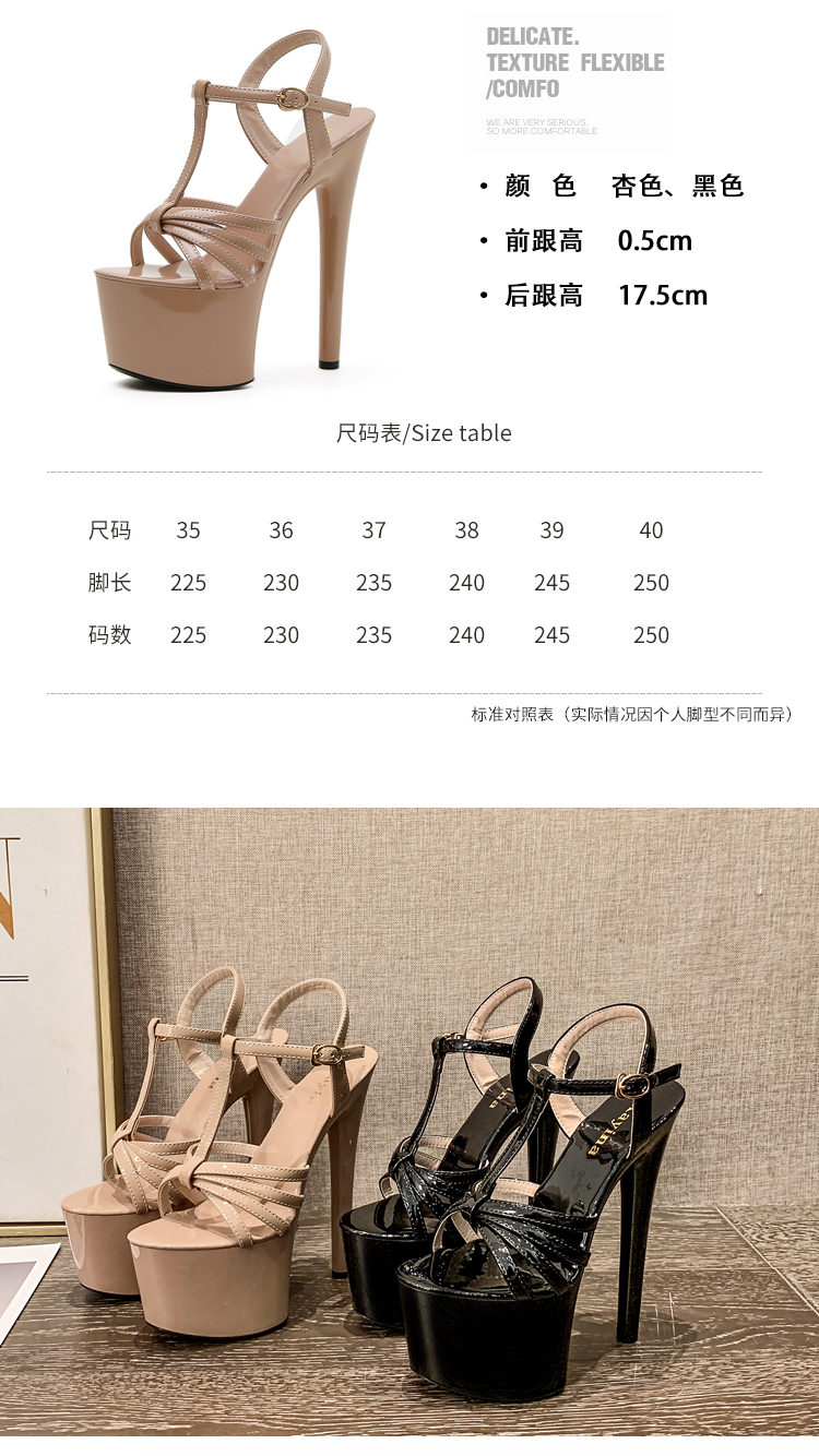 F8519 910K GIÀY CAO GÓT NỮ GUATDU CHỐNG NƯỚC MÙA HÈ PHONG CÁCH ÂU MỸ MIỆNG CÁ GIÀY DÉP NỮ G03 SẢN PHẨM MỚI
