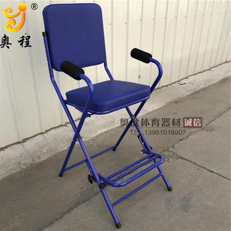 Mobile table tennis chief chair match folding referee chair chair equipment