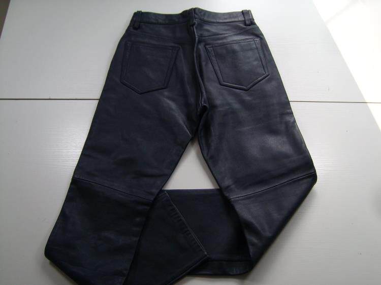 Pantalon cuir homme Première couche de cuir - Ref 1491942 Image 5