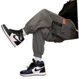 Дизайнерские штаны, брендовые летние повседневные брюки с молнией, тренд сезона