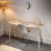  Nordic solid wood bedroom desk Small apartment home computer desk Modern simple writing desk Office desk ins table