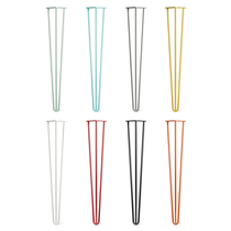  Nordic minimalist DIY hairpin table legs Table accessories Coffee table legs Computer table bracket Desk wrought iron bracket legs