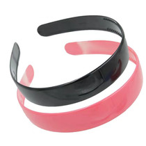 Simple black face wash non-slip with toothed hair hoop bangs Press hair head hoop women adult hairhairclip headgear
