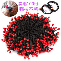 Korean hipster Mori Womens Simple Hairband Headstring Leather Band Hair Cord Hair Rubber Band Leather Cover