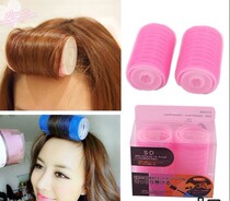 Air bangs artifact inner buckle curling iron does not hurt hair short hair curler large roll plastic curler hairdressing tool