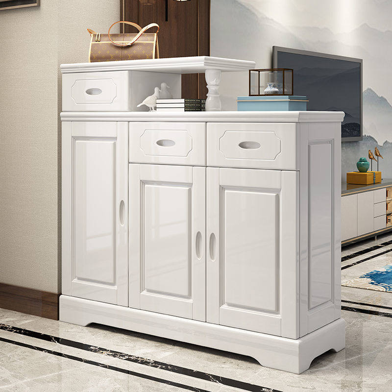 Shoe cabinet porch cabinet modern minimalist wall home living room multi-functional storage cabinet partition cabinet double-sided screen door - Taobao