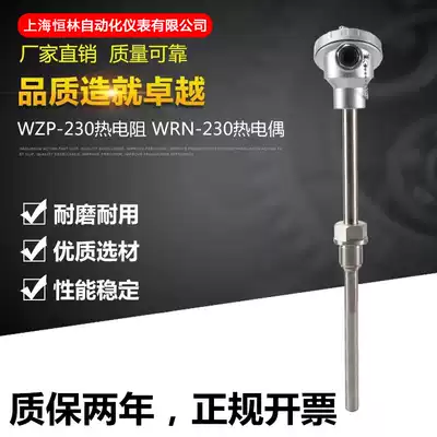 WZP-230 WZP-231 PT100 Platinum thermal resistance PT100 Temperature sensor Fixed thread thermocouple