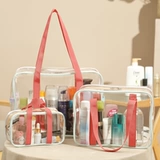 Вместительная и большая сумка через плечо из ПВХ, водонепроницаемая система хранения для плавания, пляжная льняная сумка