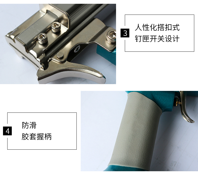 máy bơm khí nén mini Bo súng bắn đinh khí quyển T64 đinh thép F30T50 đinh thẳng lấy gỗ chế tạo khí nén thân cây công cụ trang trí mã súng 	máy nén khí xoắn ốc
