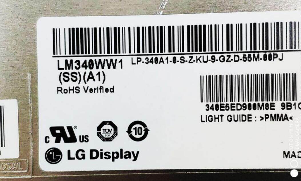 全新，LM340WW1-SSA1，AOC Q3477FQ LG34UM59 ,原装液晶屏
