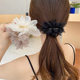Elegant Half-Up Hair Clip for Women, Low Ponytail Bun Hair Accessory, Spring Clip, High-End Hair Ornament